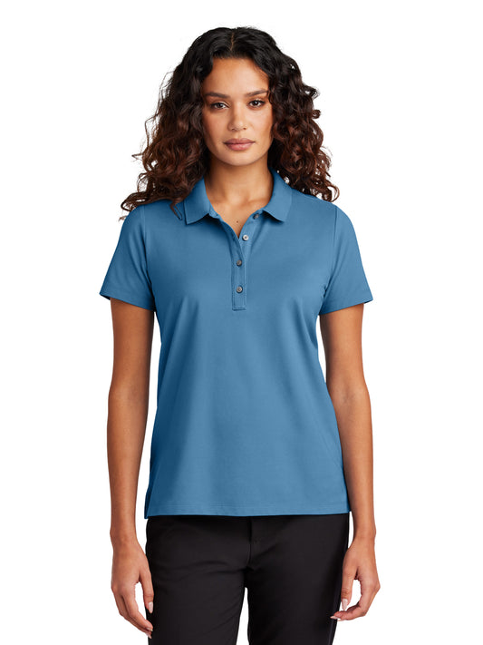 Women's Stretch Pique Polo - MM1005 - Parisian Blue