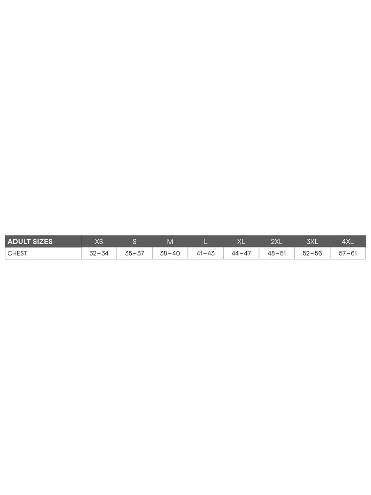 SIZECHART