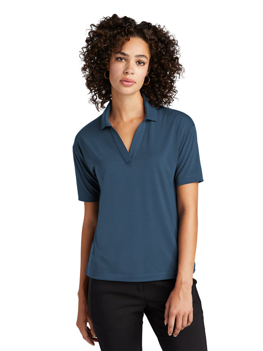 Women's Stretch Polo - MM1015 - Insignia Blue
