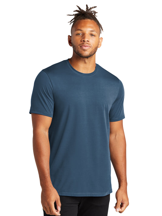 Men's Pocketless Stretch Jersey Crew T-Shirt - MM1016 - Insignia Blue