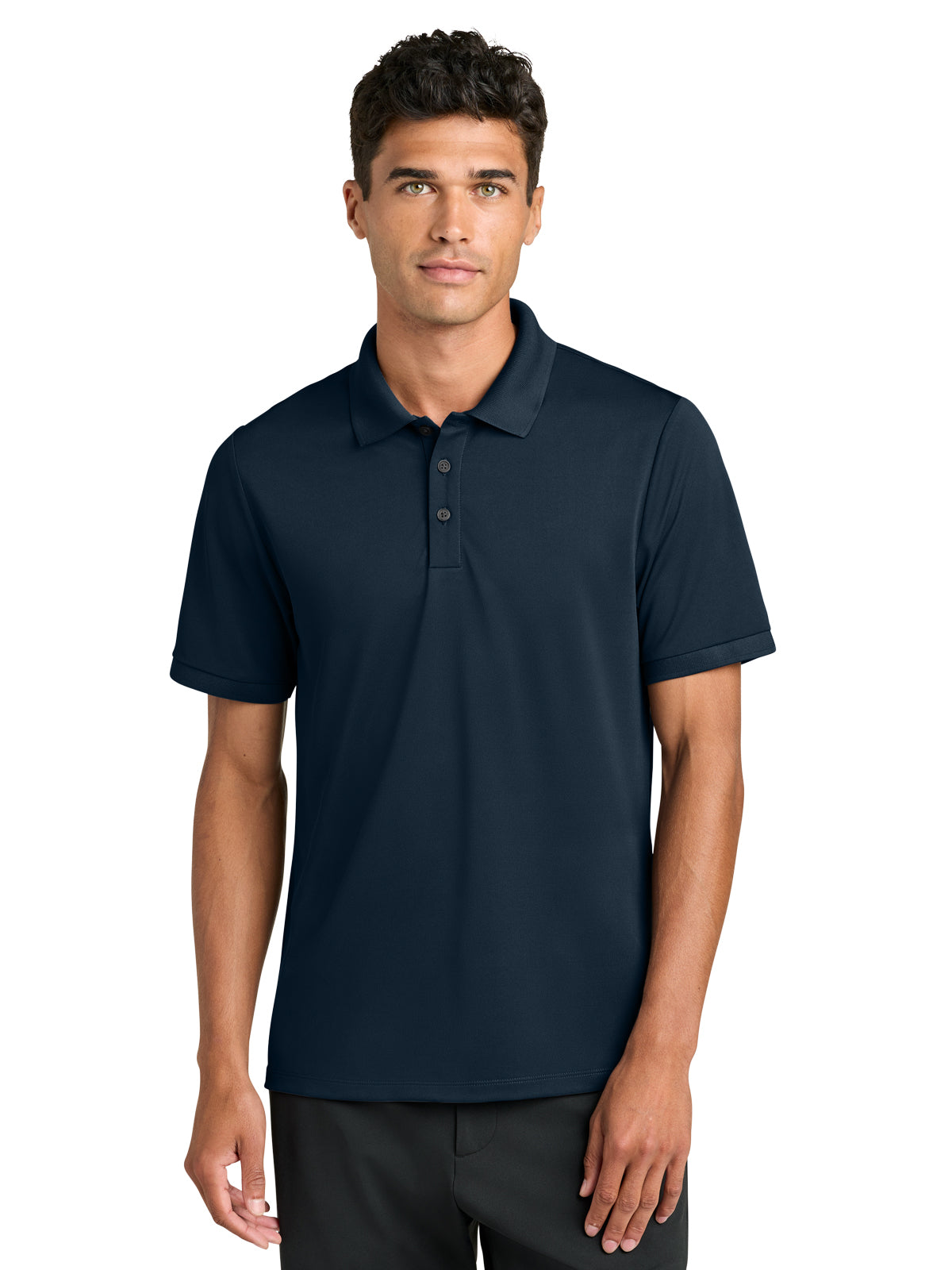 Men's Pocketless Everyday Perfomance Polo - MM1030 - Night Navy