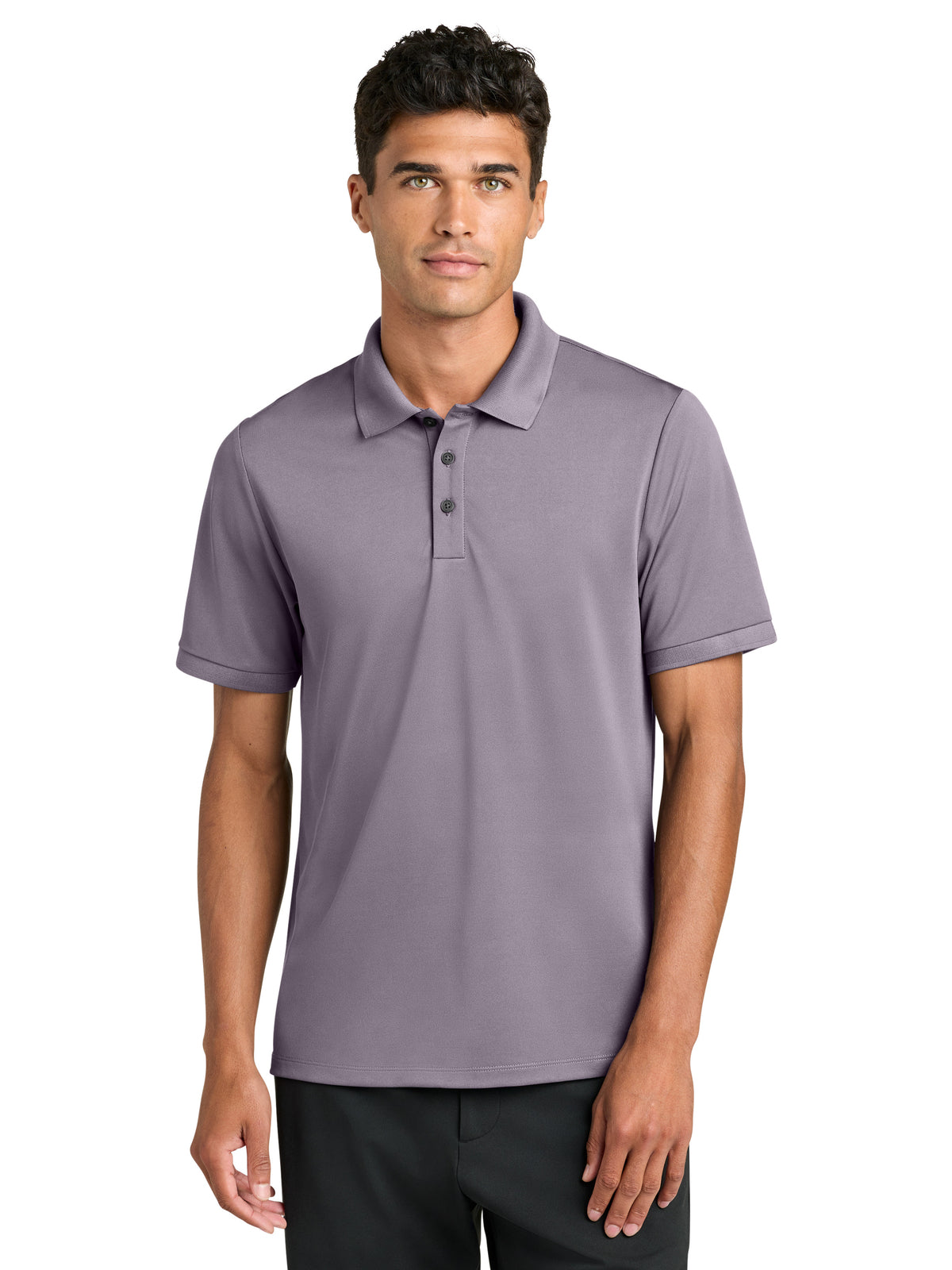 Men's Pocketless Everyday Perfomance Polo - MM1030 - Purple Ash