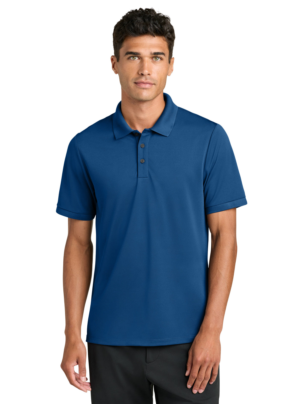 Men's Pocketless Everyday Perfomance Polo - MM1030 - True Blue