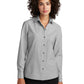 Women's Pocketless Long Sleeve Woven Shirt - MM2001 - Gusty Grey End On End
