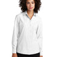 Women's Pocketless Long Sleeve Woven Shirt - MM2001 - White