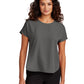 Women's Pocketless Stretch Crepe Crew Top - MM2015 - Anchor Grey