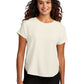 Women's Pocketless Stretch Crepe Crew Top - MM2015 - Ivory Chiffon