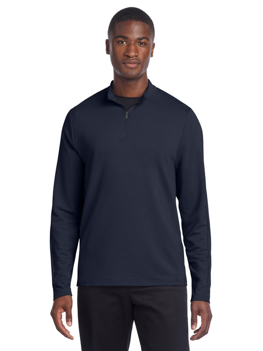 Men's Stretch 1/4-Zip Sweatshirt - MM3010 - Night Navy
