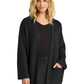 Women's 2-Pocket Open Cardigan - MM3021 - Deep Black