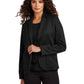Women's 2-Pocket Knit Blazer - MM3031 - Deep Black