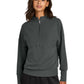 Women’s Linear Texture 1/4-Zip Sweatshirt - MM3041 - Storm Grey