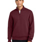 Men's Pocketless Soft Spacer 1/4-Zip Sweatshirt - MM3100 - Burgundy