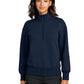 Women's Pocketless Soft Spacer 1/4-Zip Sweatshirt - MM3101 - Night Navy