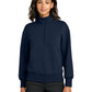 Women's Pocketless Soft Spacer 1/4-Zip Sweatshirt - MM3101 - Night Navy