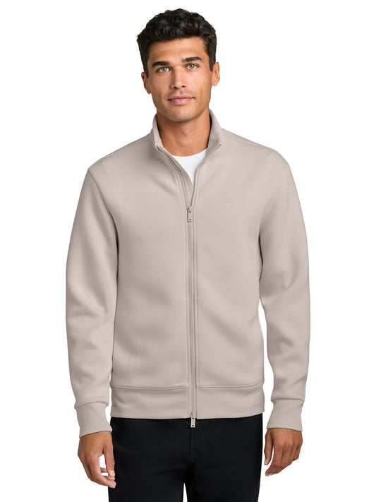 Men's 2-Pocket Soft Spacer Full-Zip Jacket - MM3102 - Warm Quartz