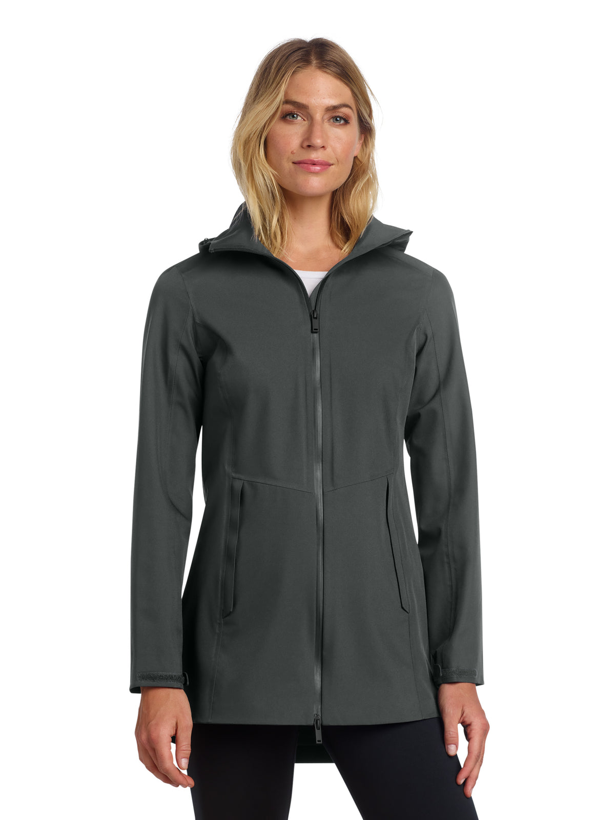 Women's Waterproof Rain Shell Jacket - MM7001 - Anchor Grey