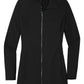 Women's Faille Soft Shell Jacket - MM7101 - Deep Black
