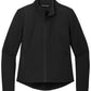 Women's Stretch Soft Shell Jacket - MM7103 - Deep Black