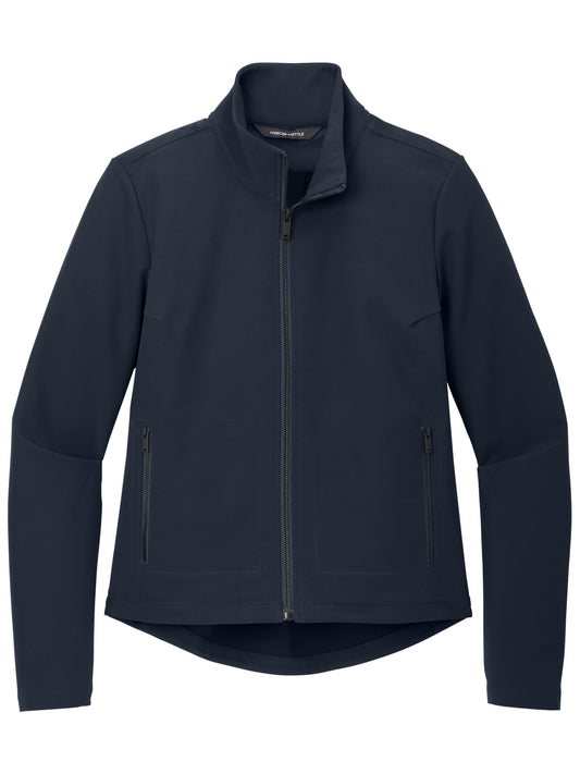 Women's Stretch Soft Shell Jacket - MM7103 - Night Navy