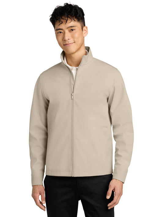 Men's Comfort Soft Shell Jacket - MM7104 - Almond