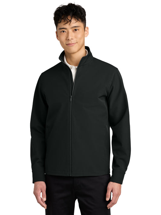 Men's Comfort Soft Shell Jacket - MM7104 - Deep Black