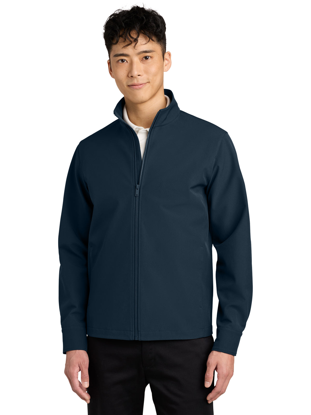Men's Comfort Soft Shell Jacket - MM7104 - Night Navy