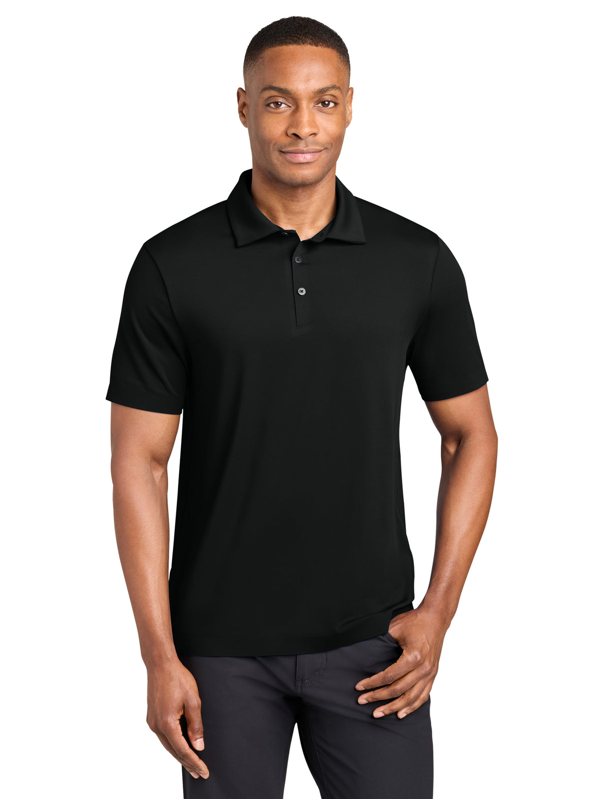 Men's Alta Polo - MRA110 - Pitch Black