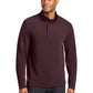 Men's Kumo 1/4-Snap Pullover Sweatshirt - MRA220 - Dark Fig