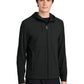 Men's Two-Pocket Kivu Hybrid Full-Zip Hooded Jacket - MRA230 - Pitch Black