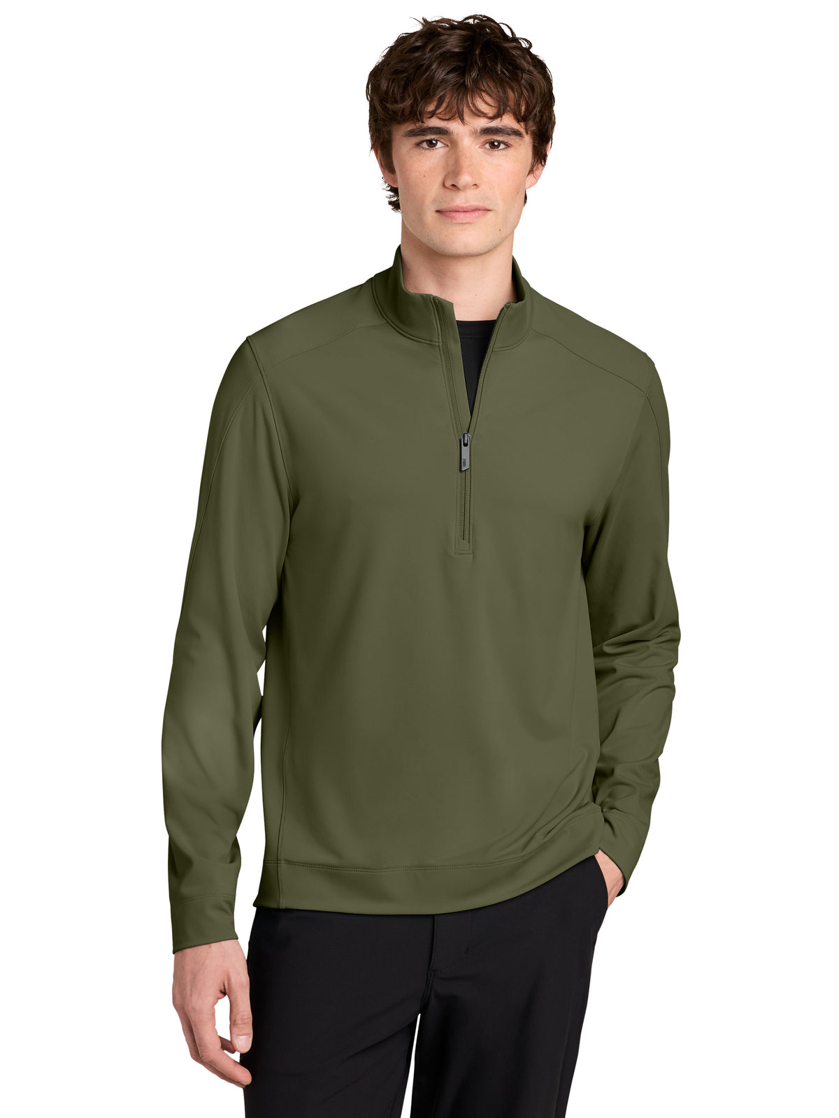 Men's Kivu 1/4-Zip Sweatshirt - MRA235 - Forest Moss