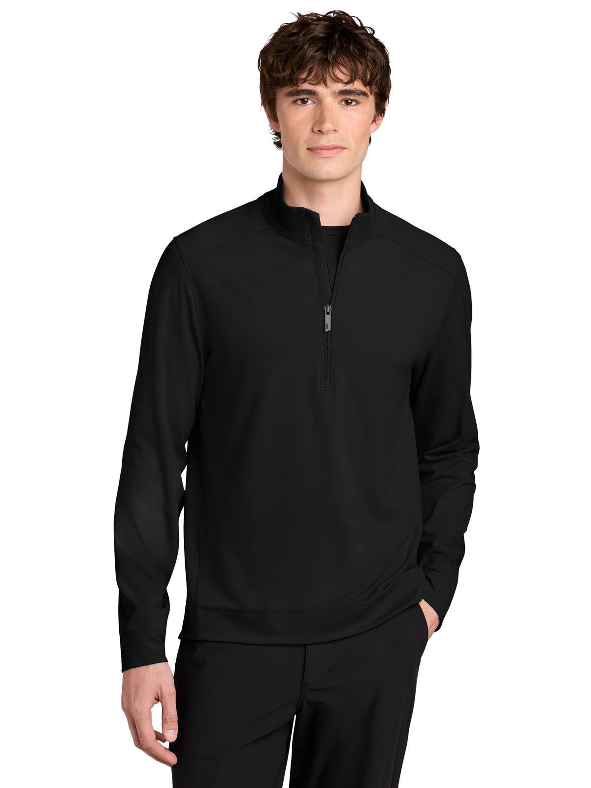Men's Kivu 1/4-Zip Sweatshirt - MRA235 - Pitch Black