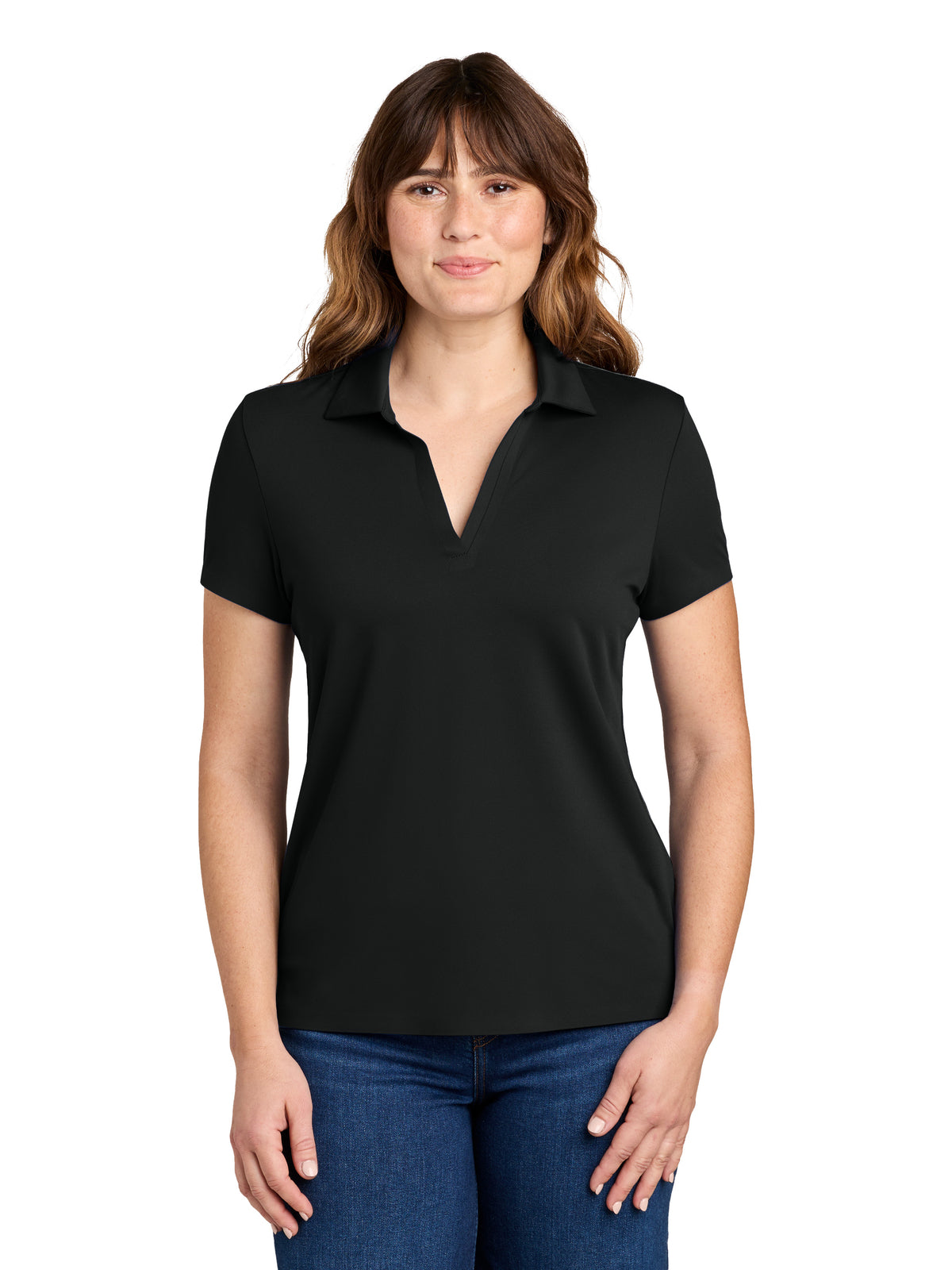 Women's Alta Polo - MRAW110 - Pitch Black