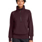 Women's Kumo 1/4-Zip Pullover Sweatshirt - MRAW221 - Dark Fig