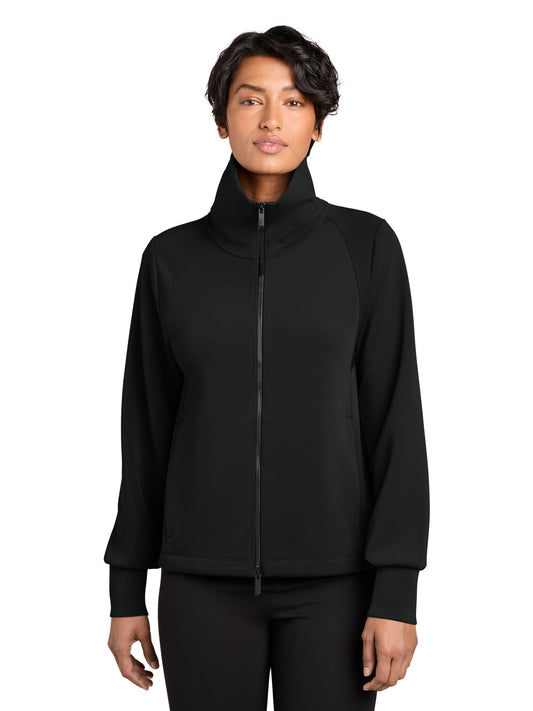 Women's Two-Pocket Kumo Full-Zip Jacket - MRAW222 - Pitch Black