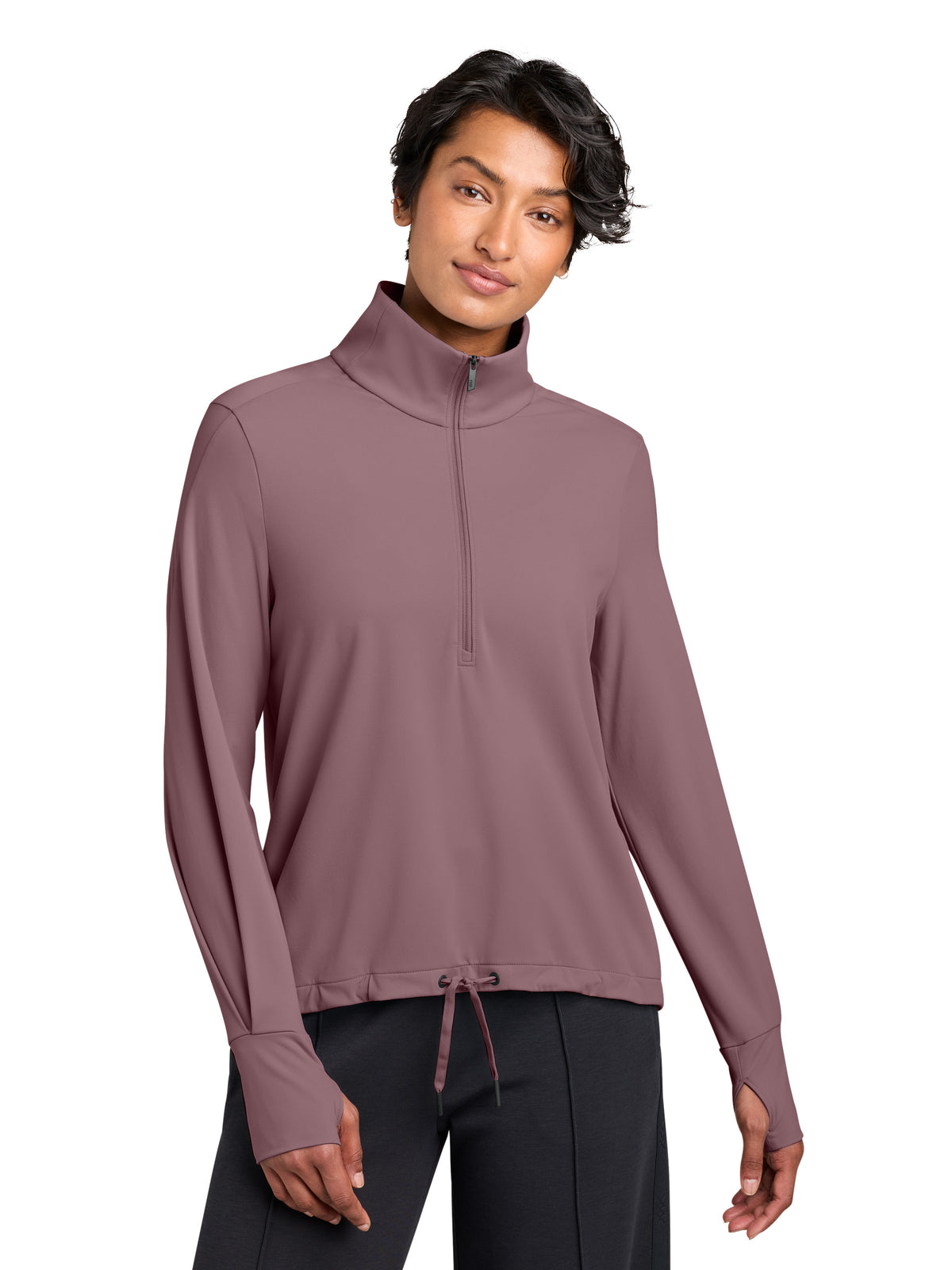 Women's Kivu 1/4-Zip Sweatshirt - MRAW235 - Dark Quartz