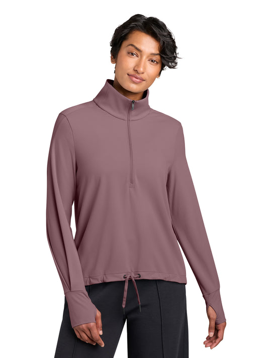 Women's Kivu 1/4-Zip Sweatshirt - MRAW235 - Dark Quartz