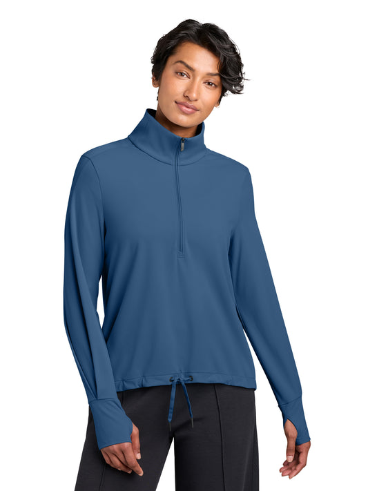 Women's Kivu 1/4-Zip Sweatshirt - MRAW235 - Deep Lake