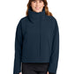 Women's Sashiko Full-Zip Stretch Puffy Jacket - MRAW440 - Indigo Navy