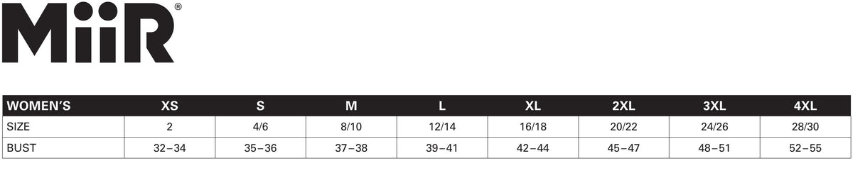 SIZECHART