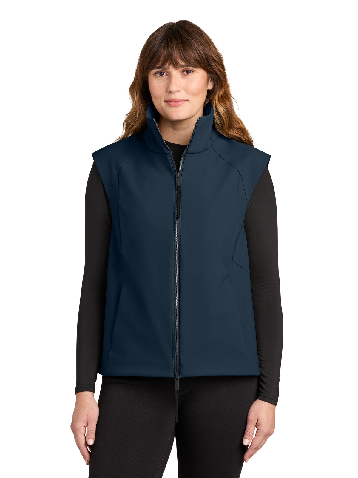 Women's Nozawa Soft Shell Vest - MRAW473 - Indigo Navy