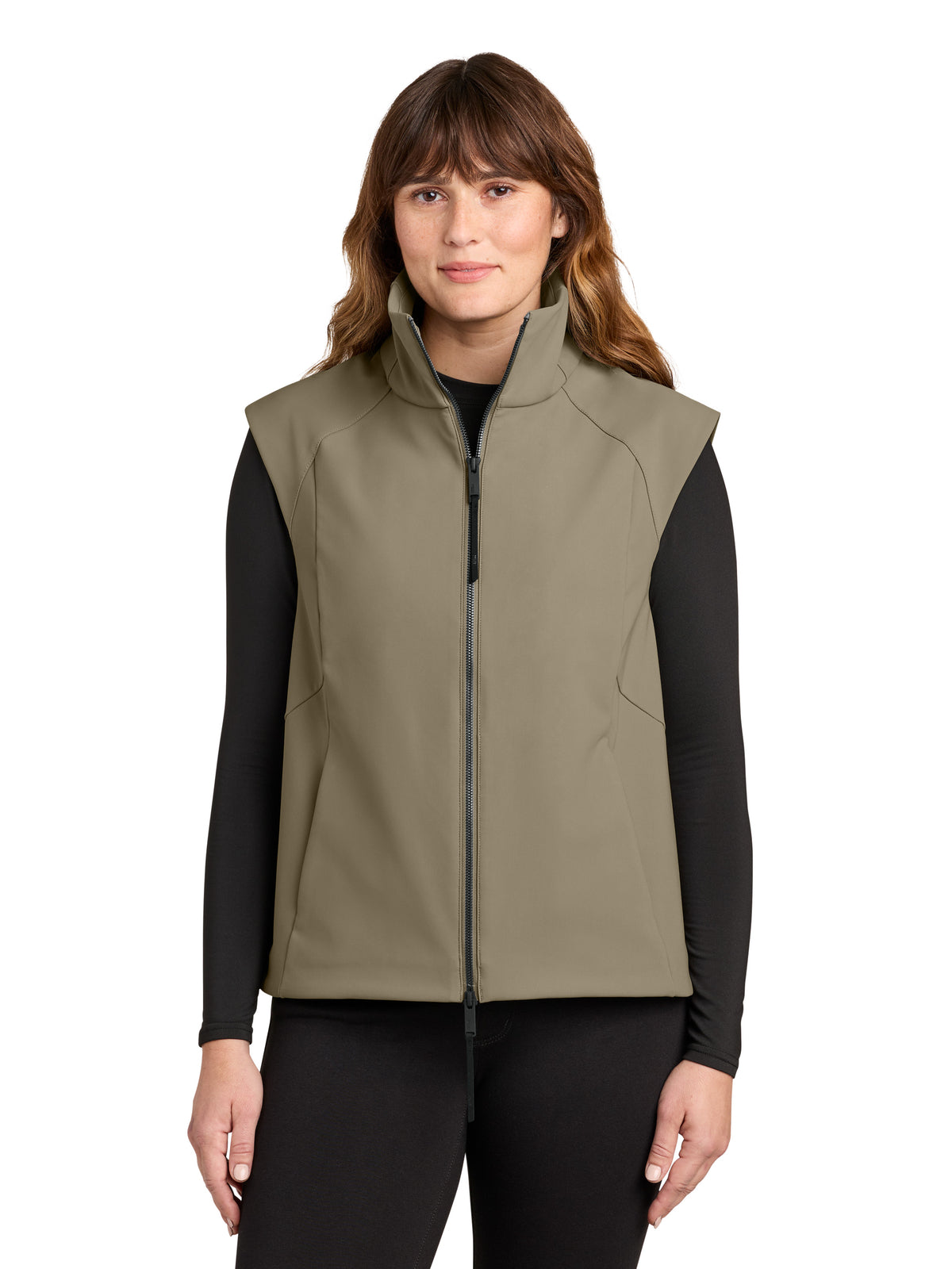 Women's Nozawa Soft Shell Vest - MRAW473 - Truffle