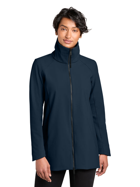 Women's Nozawa Full-Zip Soft Shell Jacket - MRAW474 - Indigo Navy