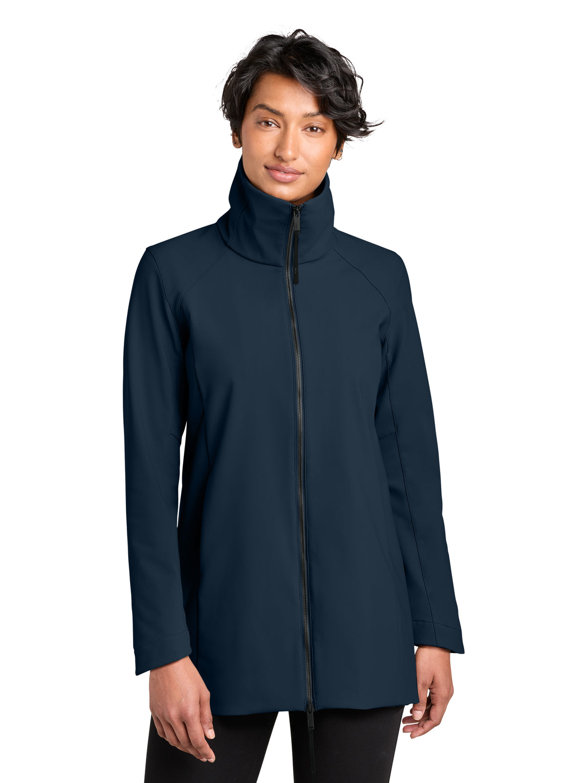 Women's Nozawa Full-Zip Soft Shell Jacket - MRAW474 - Indigo Navy