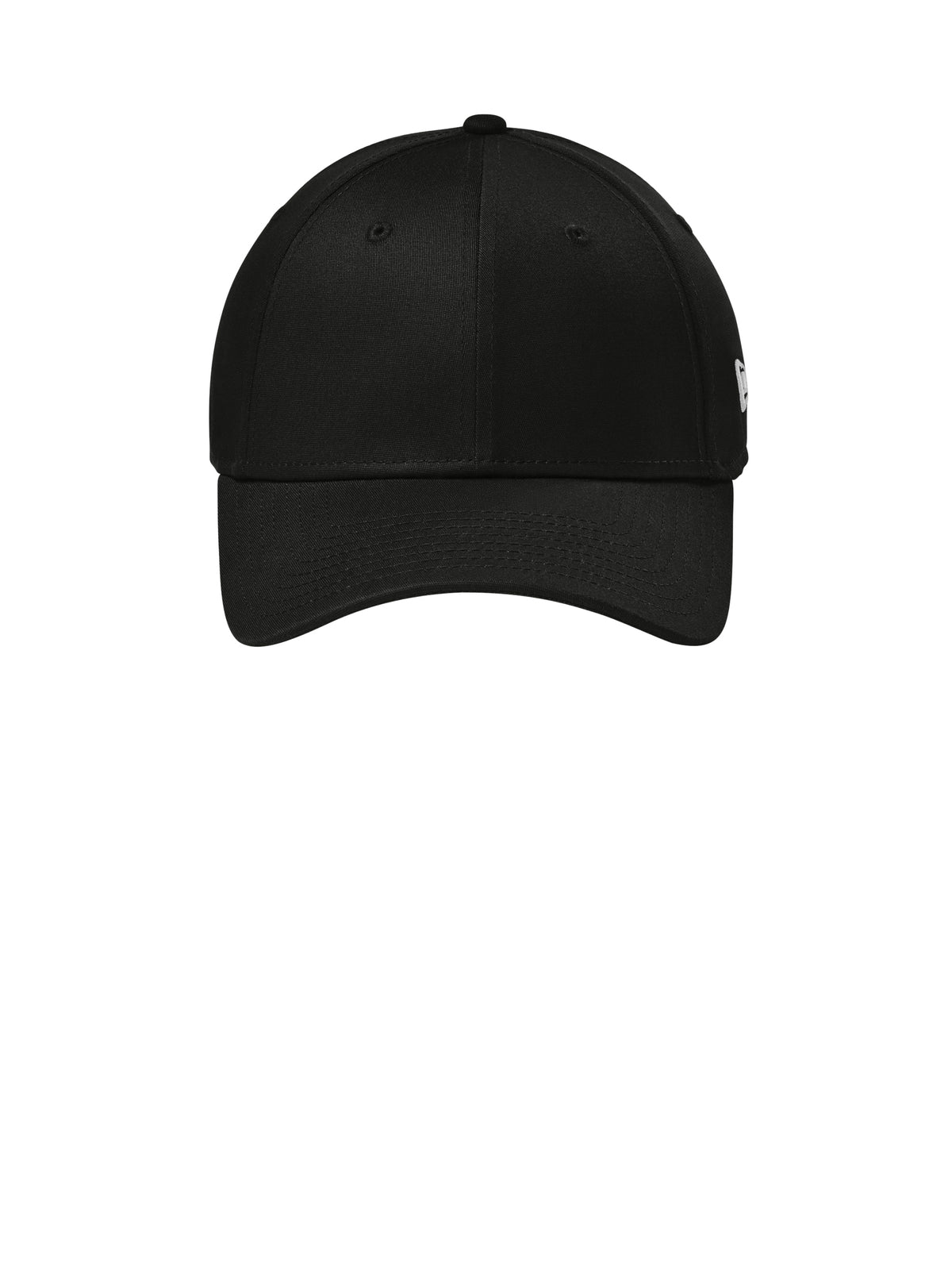 Unisex Structured Stretch Cotton Cap - NE1000 - Flag Black
