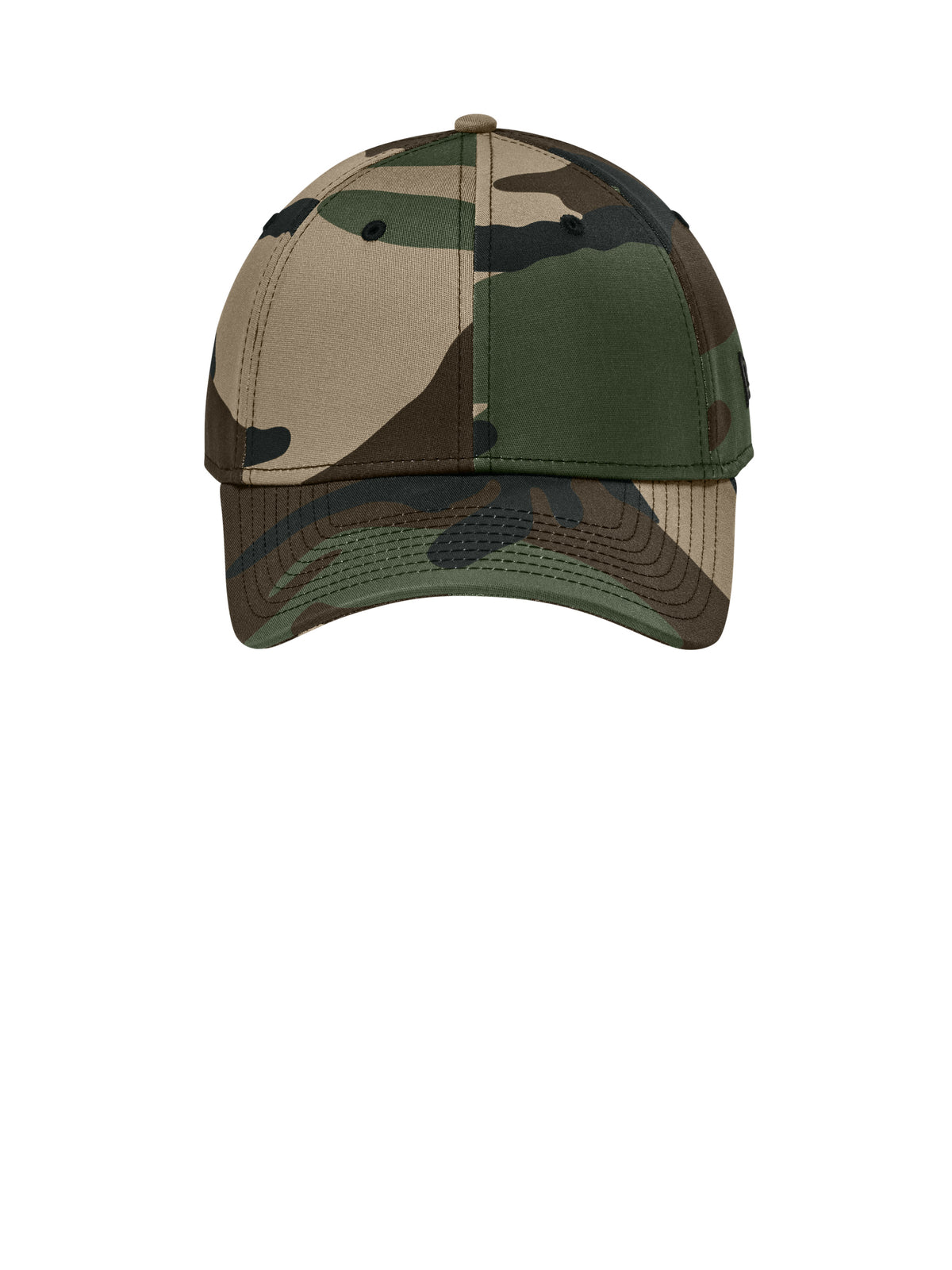 Unisex Structured Stretch Cotton Cap - NE1000 - Flag Camo