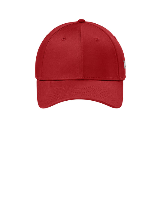 Unisex Structured Stretch Cotton Cap - NE1000 - Scarlet Red