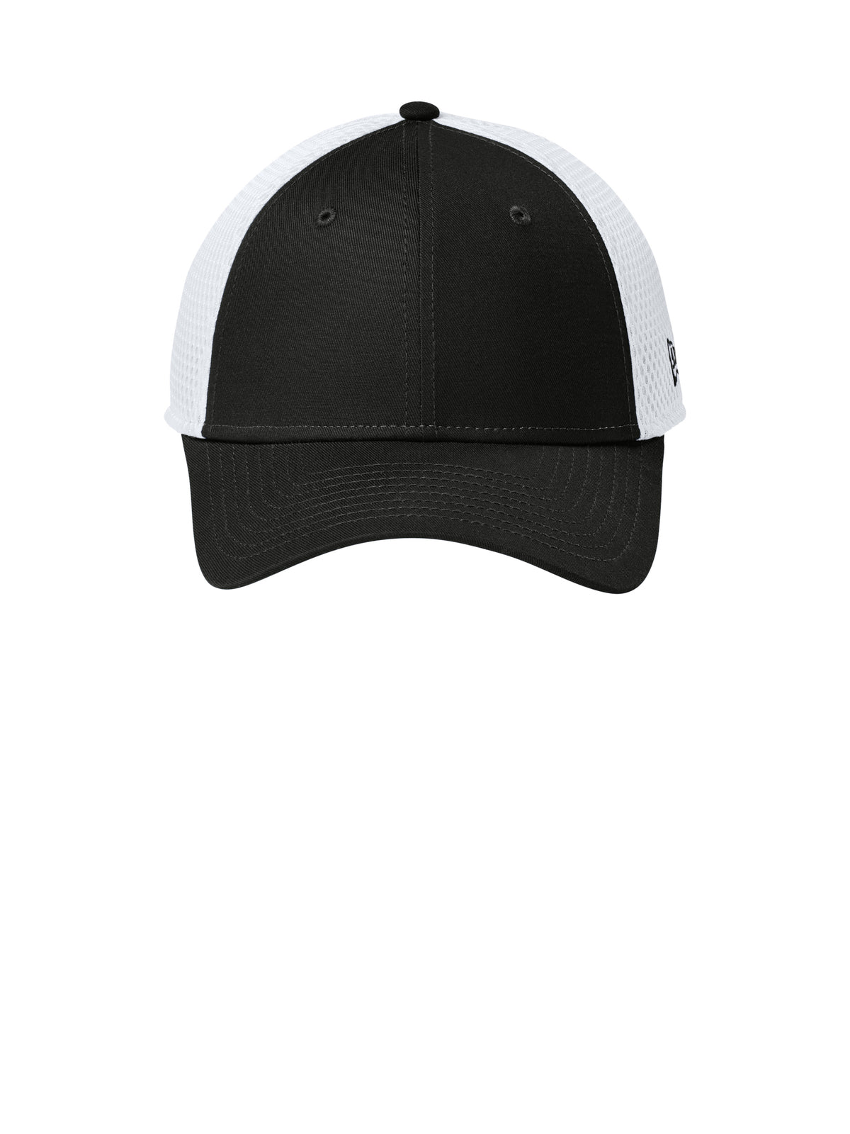Stretch Mesh Cap - NE1020 - Black/ White