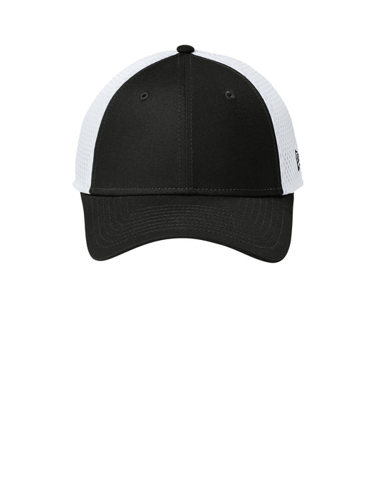 Stretch Mesh Cap - NE1020 - Black/ White
