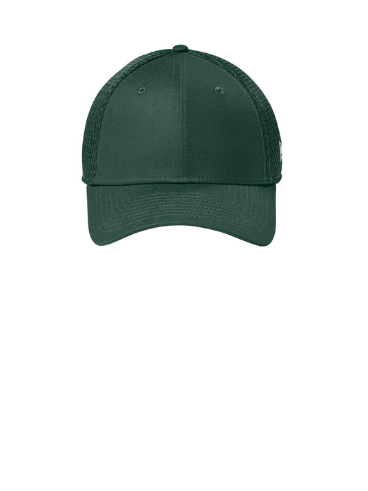 Stretch Mesh Cap - NE1020 - Flag Dark Green