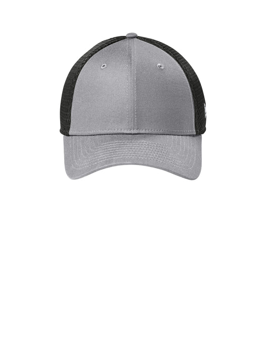 Stretch Mesh Cap - NE1020 - Grey/ Black